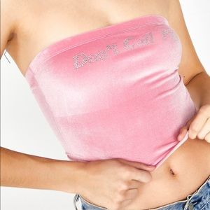 DON'T CALL ME RHINESTONE TOP